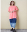 ピグメント染め 無地 ビッグ Tシャツ