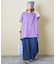 ピグメント染め 無地 ビッグ Tシャツ
