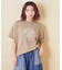 20/-天竺 ロゴプリント Tシャツ