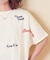 天竺 ランダム 刺繍 Tシャツ