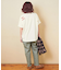 天竺 ランダム 刺繍 Tシャツ