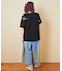 天竺 ランダム 刺繍 Tシャツ