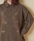 インド 起毛 シーチング 刺繍 ビッグシャツ