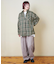 微起毛 チェック レギュラー シャツ
