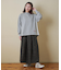トンプキン裏毛 モックネック 脇切替 プルオーバー スウェット