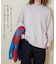 9/2アンティーク ニット ダイヤ 鹿の子 プルオーバー