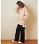 センタープレス スウェット プリーツ パンツ