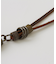 レザー タッセル ネックレス
