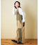 ピーチツイル × コーデュロイ サロペットパンツ