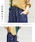 【再入荷】デニム ワイド イージーパンツ