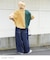 【再入荷】デニム ワイド イージーパンツ