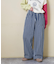 ヒッコリー ワイドパンツ