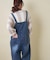 デニム サロペットパンツ