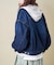パフスリーブ デニム ジャケット