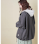 綿ナイロンツイル ドルマン ジャケット
