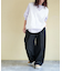 イージー ワイドパンツ