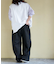 イージー ワイドパンツ