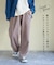 ピグメント染 イージーパンツ