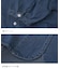 ライト デニム 5分袖 シャツ