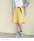 麻レーヨン ボイル ハーフパンツ