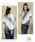 天竺 タイダイ メッシュ 切替 Tシャツ