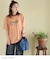 30/-TC天竺 片染 ロゴ Tシャツ