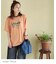 30/-TC天竺 片染 ロゴ Tシャツ