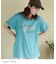 30/-TC天竺 片染 ロゴ Tシャツ