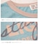 30/-TC天竺 片染 ロゴ Tシャツ