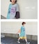 30/-TC天竺 片染 リメイク風 ビッグ Tシャツ