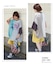 30/-TC天竺 片染 リメイク風 ビッグ Tシャツ