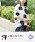 21/-OE天竺 ドット / ボーダー プリント 汗染み防止加工 Tシャツ