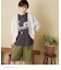 32/-スラブ天竺 Univers プリント Tシャツ