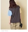 32/-スラブ天竺 Univers プリント Tシャツ