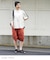 接触冷感 ワッシャー ライン袖 プルオーバー シャツ