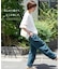 26/-OE天竺 レース 切替 ラグラン プルオーバー Tシャツ