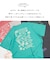 26/-天竺 発泡プリント ビッグTシャツ