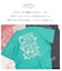 26/-天竺 発泡プリント ビッグTシャツ