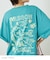 26/-天竺 発泡プリント ビッグTシャツ