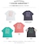 26/-天竺 発泡プリント ビッグTシャツ
