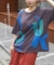 21/-OE天竺 ランダム ロゴ プリント Tシャツ