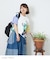 21/-OE天竺 ランダム ロゴ プリント Tシャツ