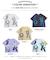 21/-OE天竺 ランダム ロゴ プリント Tシャツ