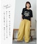 21/-OE天竺 カレッジ プリント Tシャツ