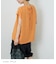 26/-天竺 バック レースアップ ロゴ Tシャツ