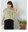 26/-天竺 バック レースアップ ロゴ Tシャツ