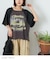 21/-OE天竺 パウダー加工 ベルスリーブ Tシャツ