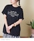  ロゴ 刺繍 ビッグTシャツ