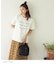 ブラシ 刺繍 ロゴ レギュラー Tシャツ