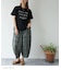 ブラシ 刺繍 ロゴ レギュラー Tシャツ